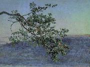 Alexander Yakovlevich GOLOVIN The Tree Branch oil painting artist